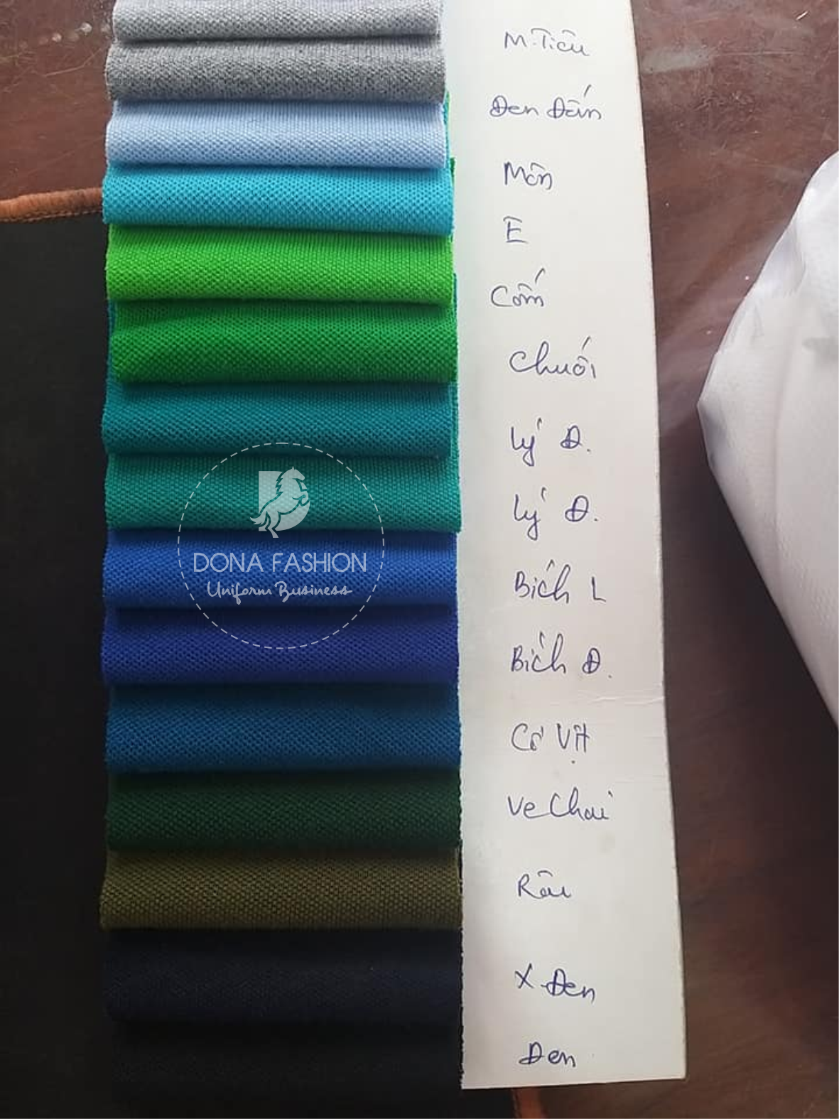 VẢI THUN CÁ SẤU PE 4C